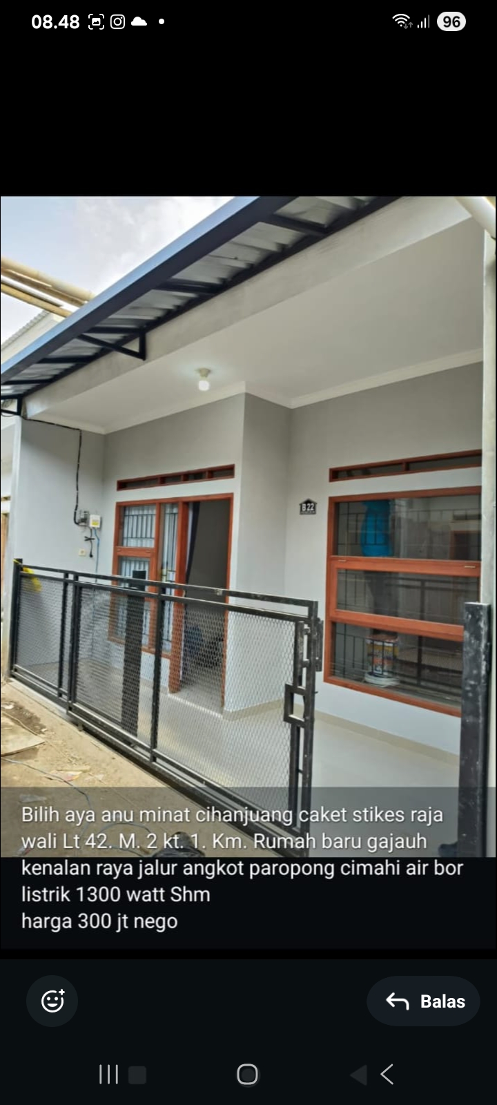 Rumah nyaman di Cihanjuang Kabupaten Bandung Barat